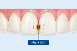 인접면충치