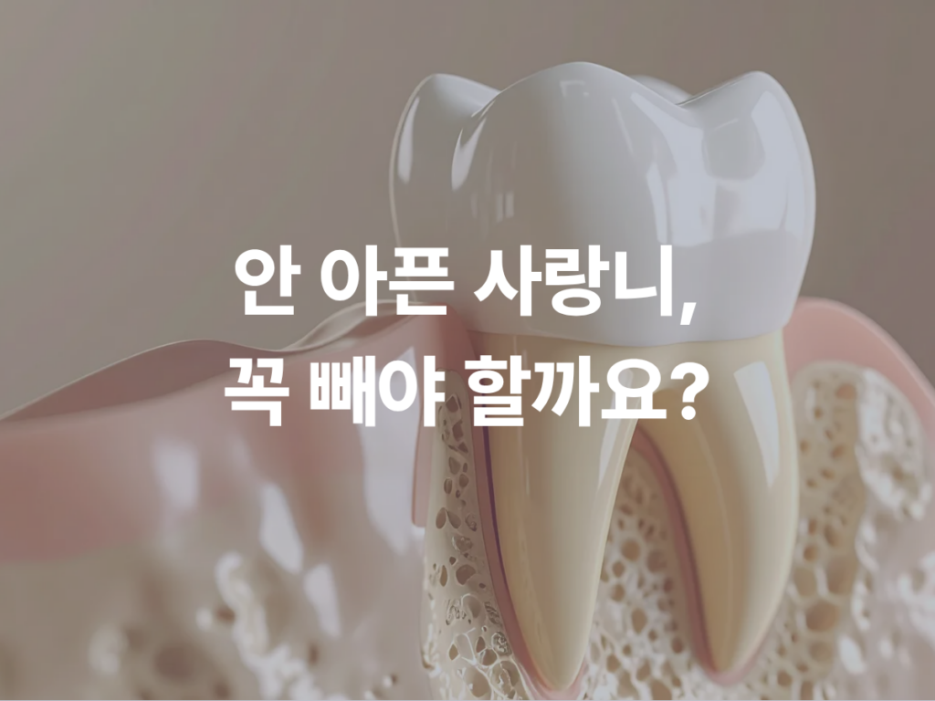 사랑니가 아프지 않아도 한 번은 살펴보는 이유 서울랩치과